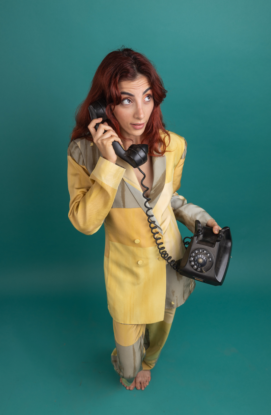 Emporio Armani silk suit