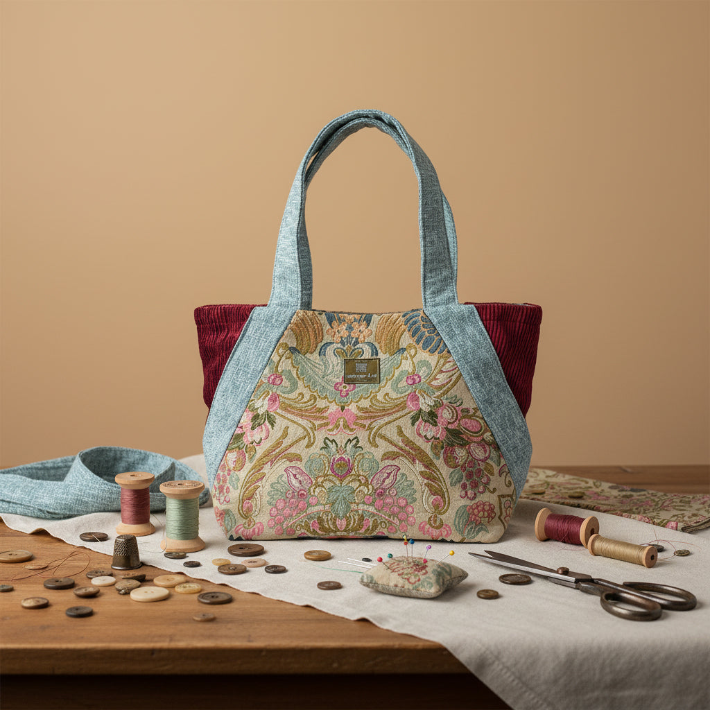 Upcycled shoulder bag