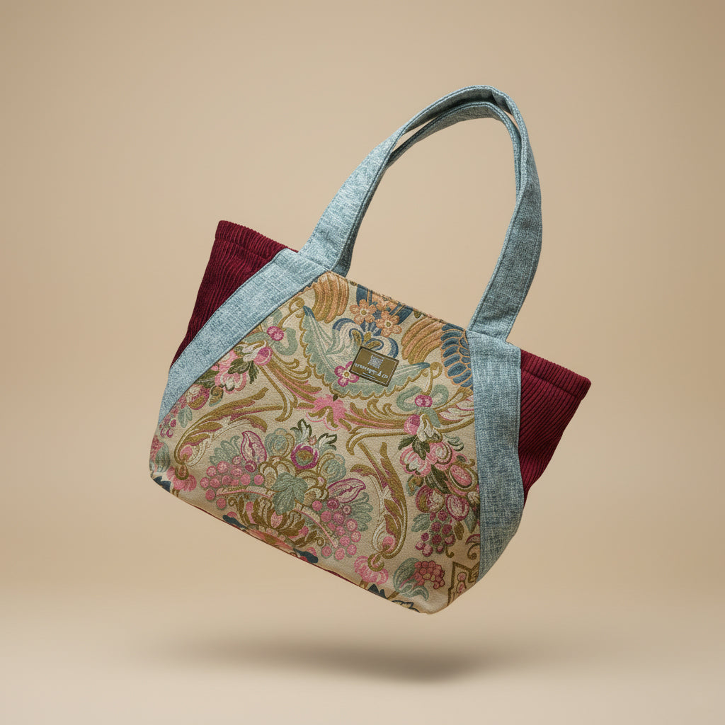 Upcycled shoulder bag