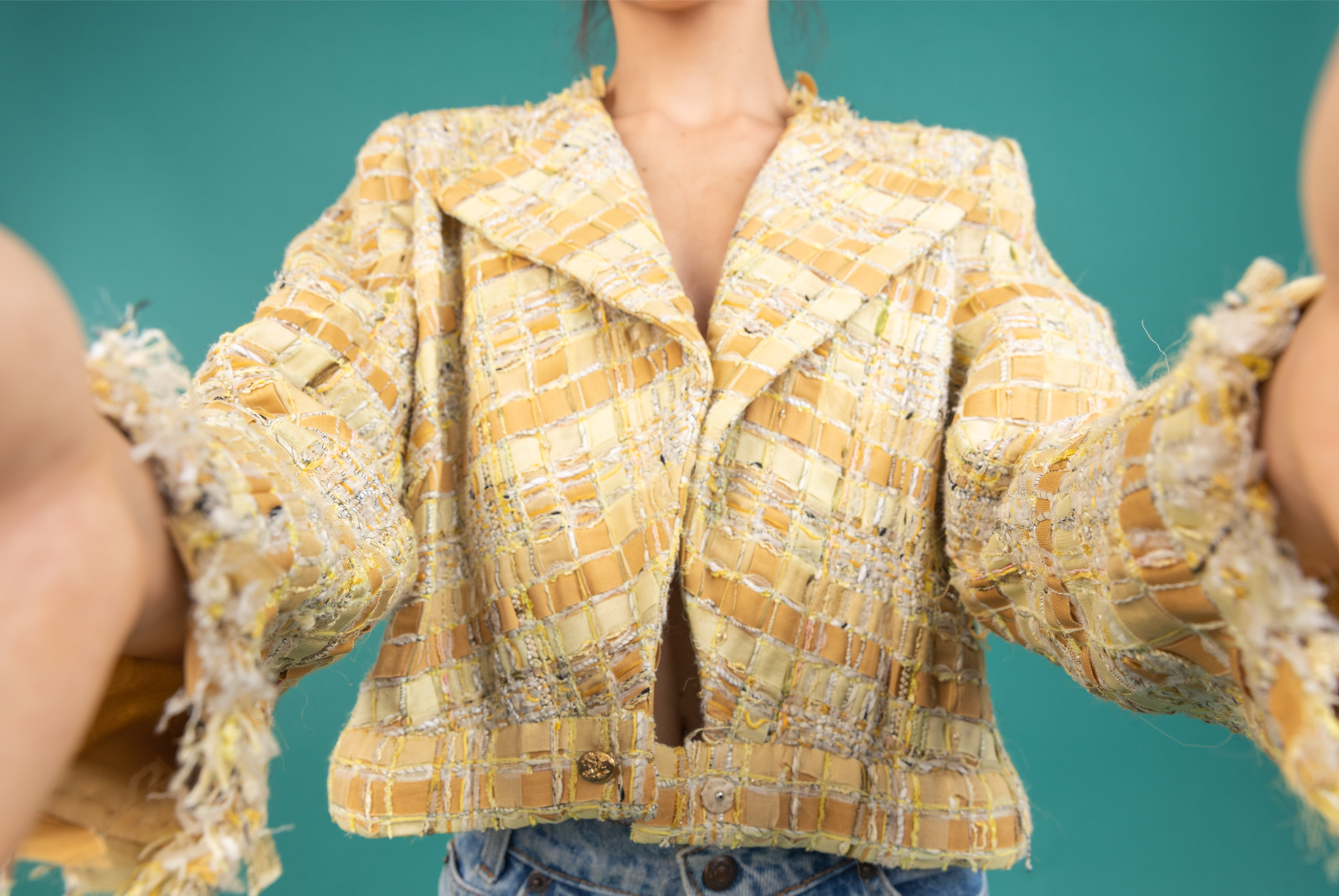 Chanel cropped blazer