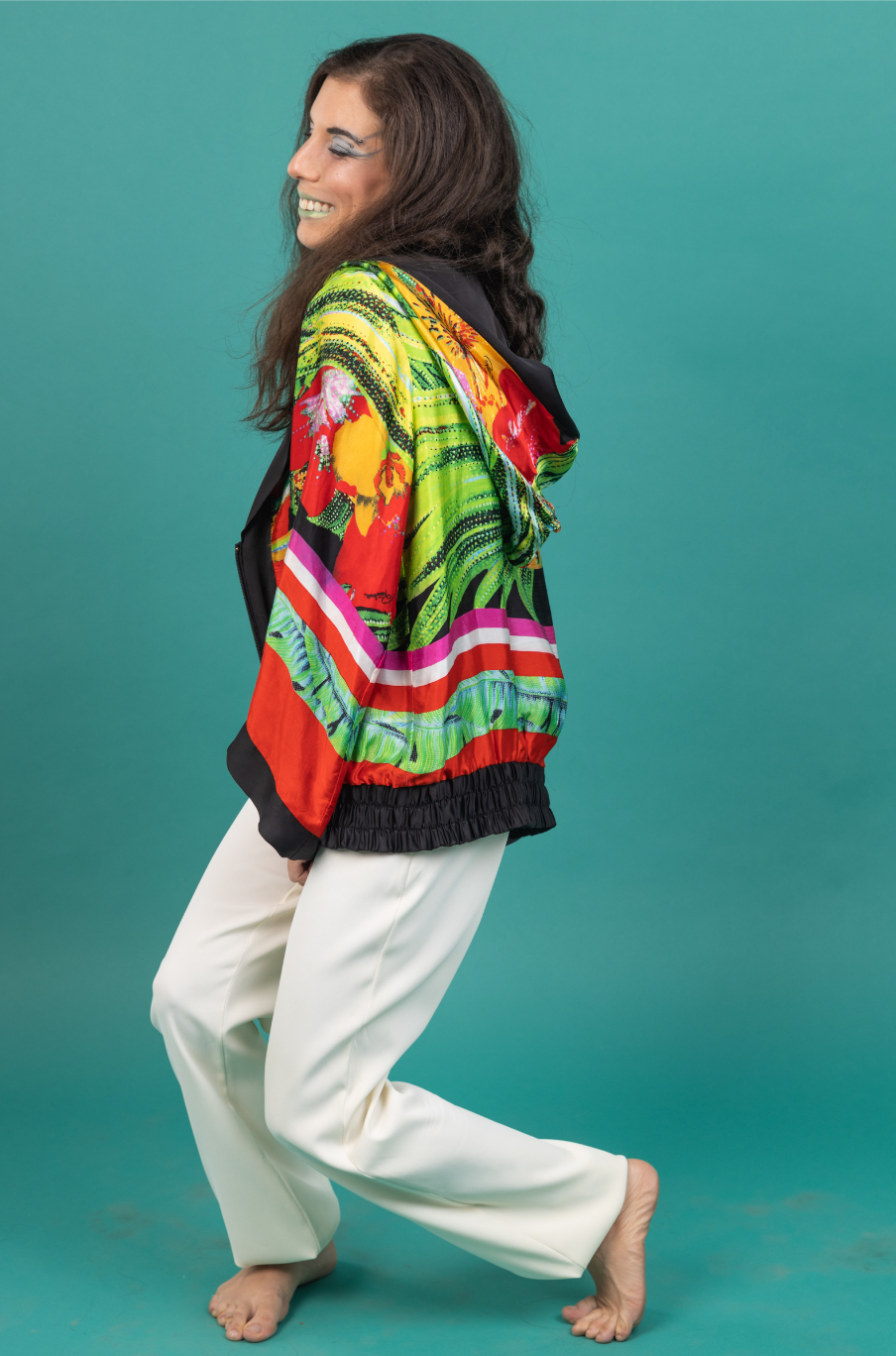 Roberto cavalli silk jacket