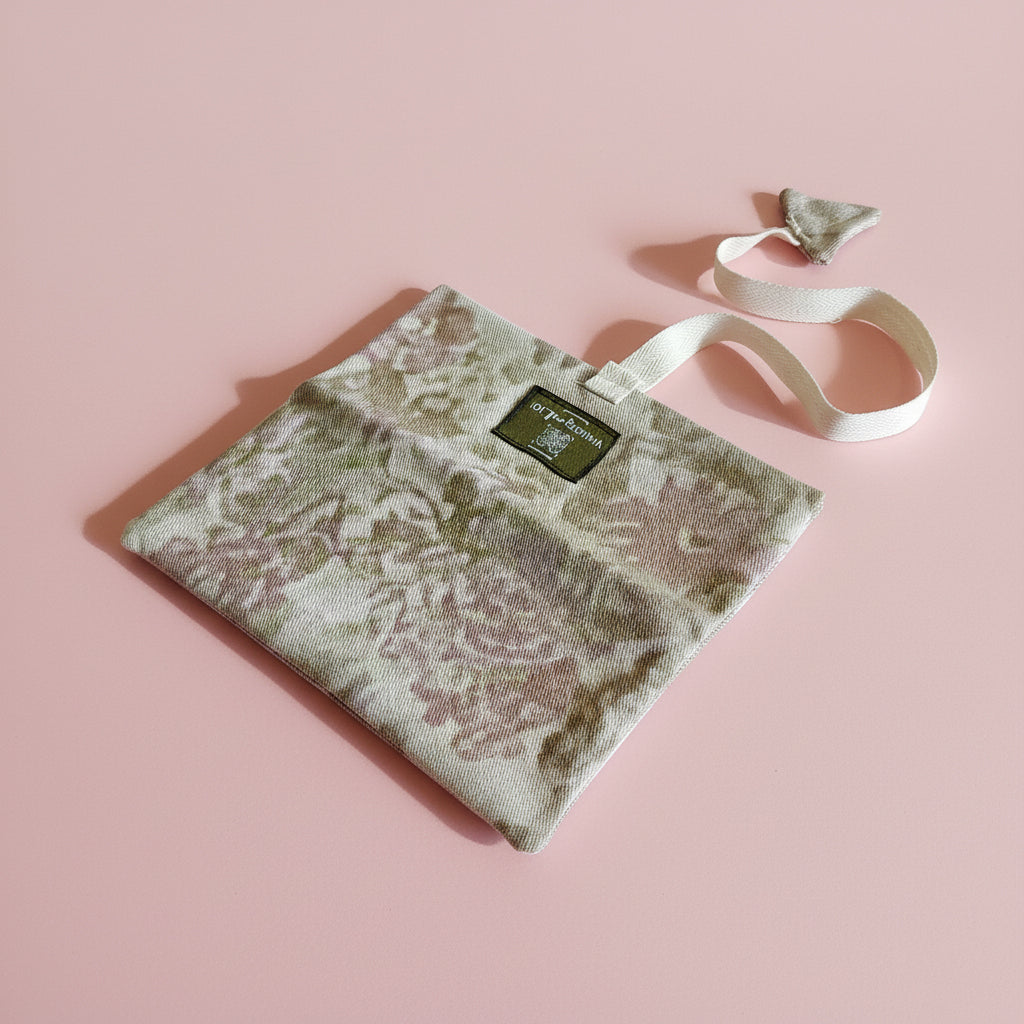 Upcycled multipurpose devil tail pouch