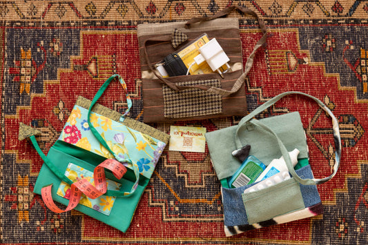 Upcycled pouch