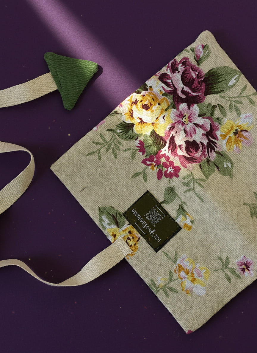 Upcycled multipurpose devil tail pouch