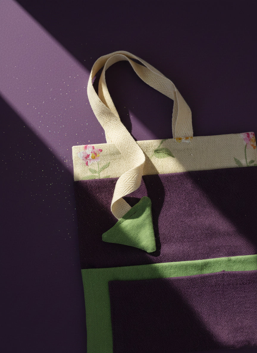 Upcycled multipurpose devil tail pouch