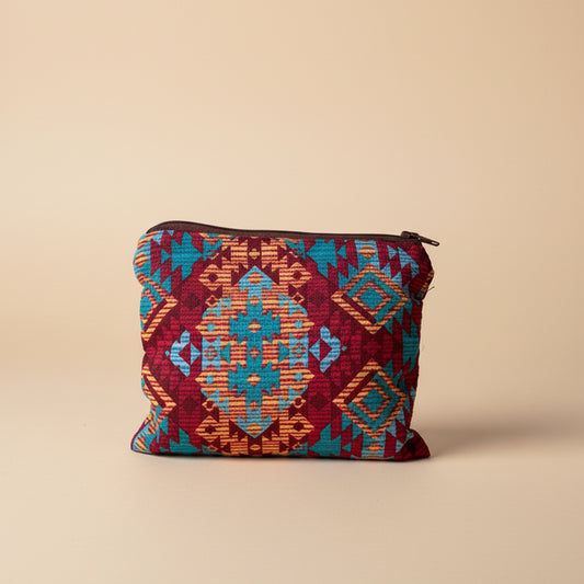 Upcycled mini-pouch