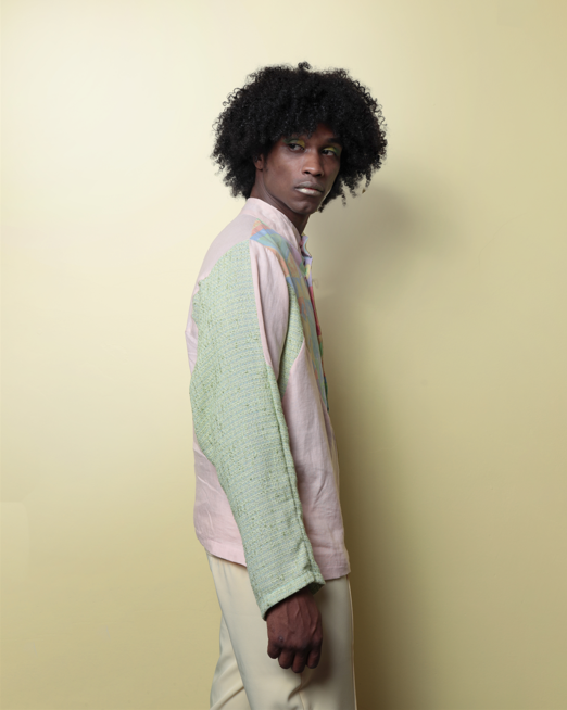 Camisa de manga larga reciclada