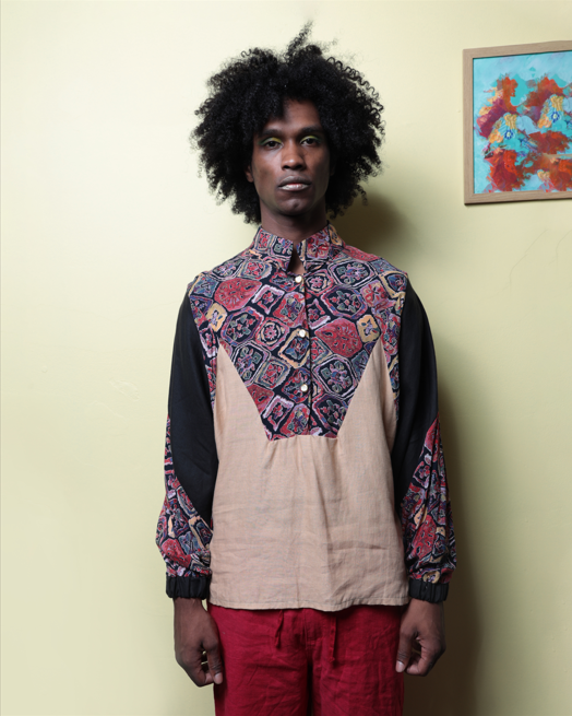 Camisa de manga larga reciclada