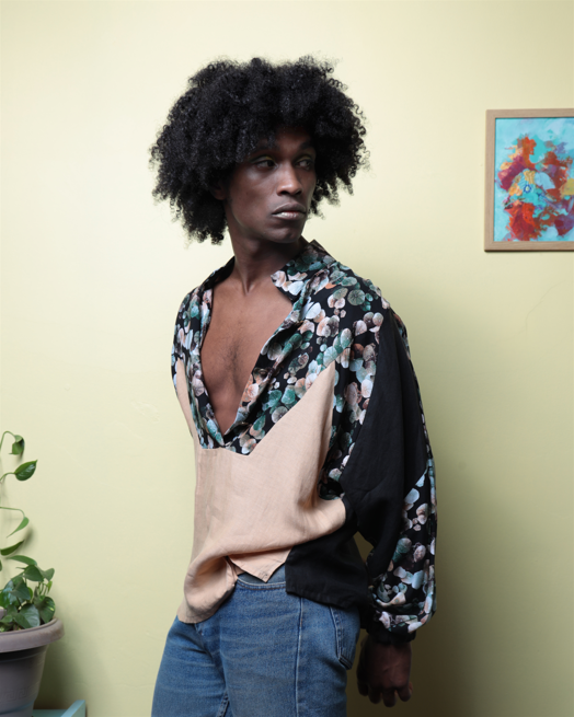 Camisa de manga larga reciclada