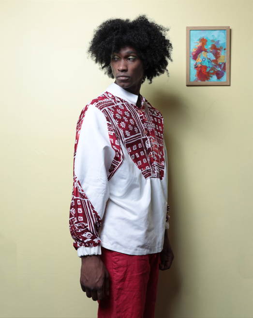 Camisa de manga larga reciclada