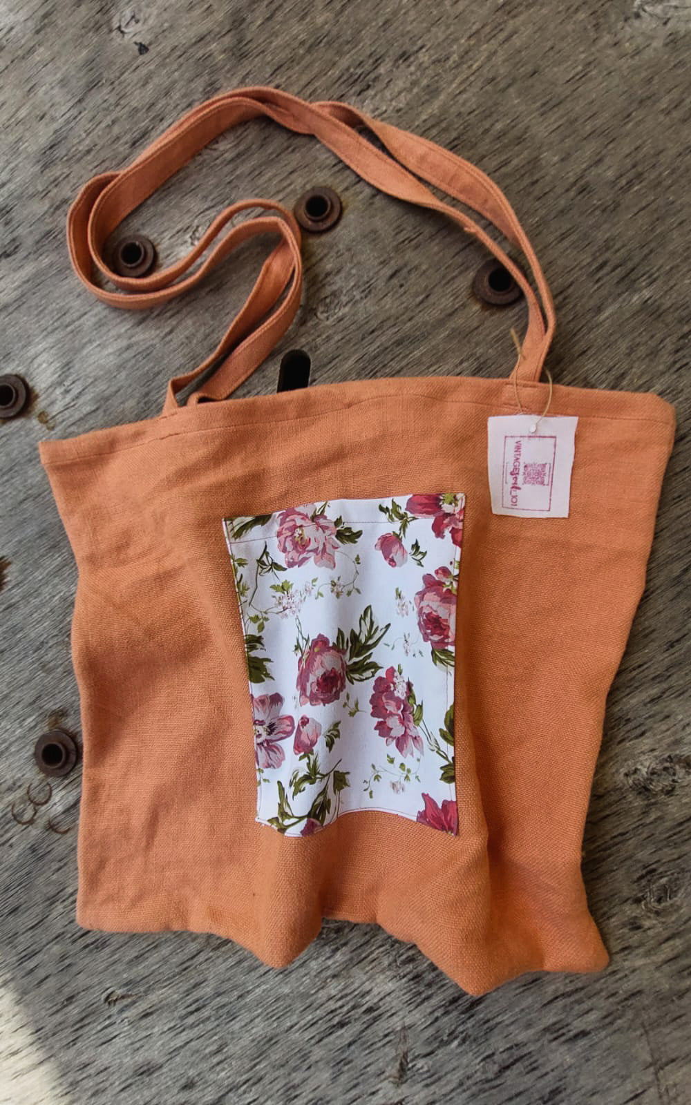 Bolsa de mano reciclada