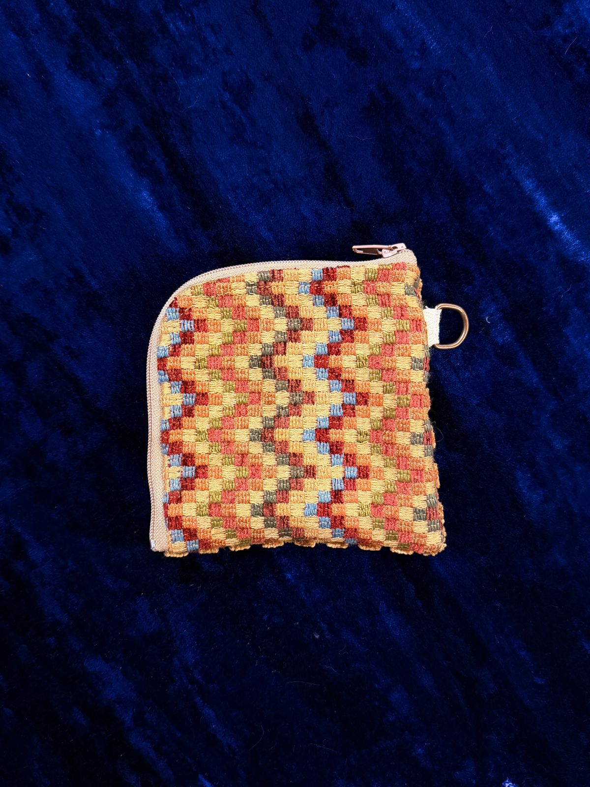 Upcycled Square Wallet