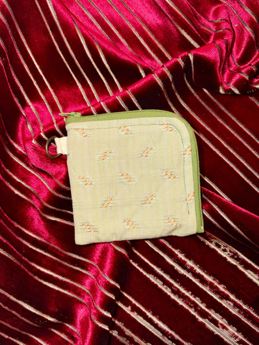 Upcycled Square Wallet