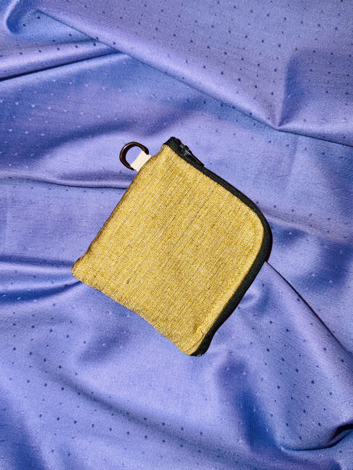 Upcycled Square Wallet