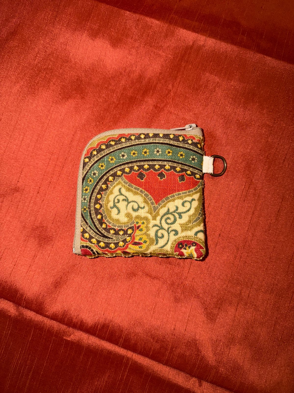 Upcycled Square Wallet