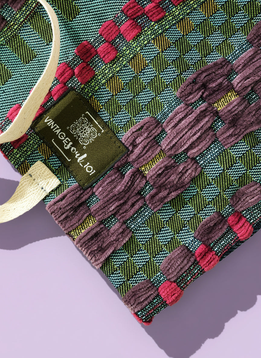 Upcycled multipurpose devil tail pouch