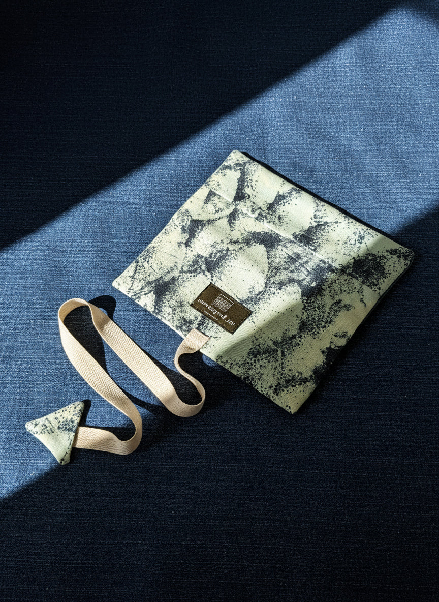 Upcycled multipurpose devil tail pouch