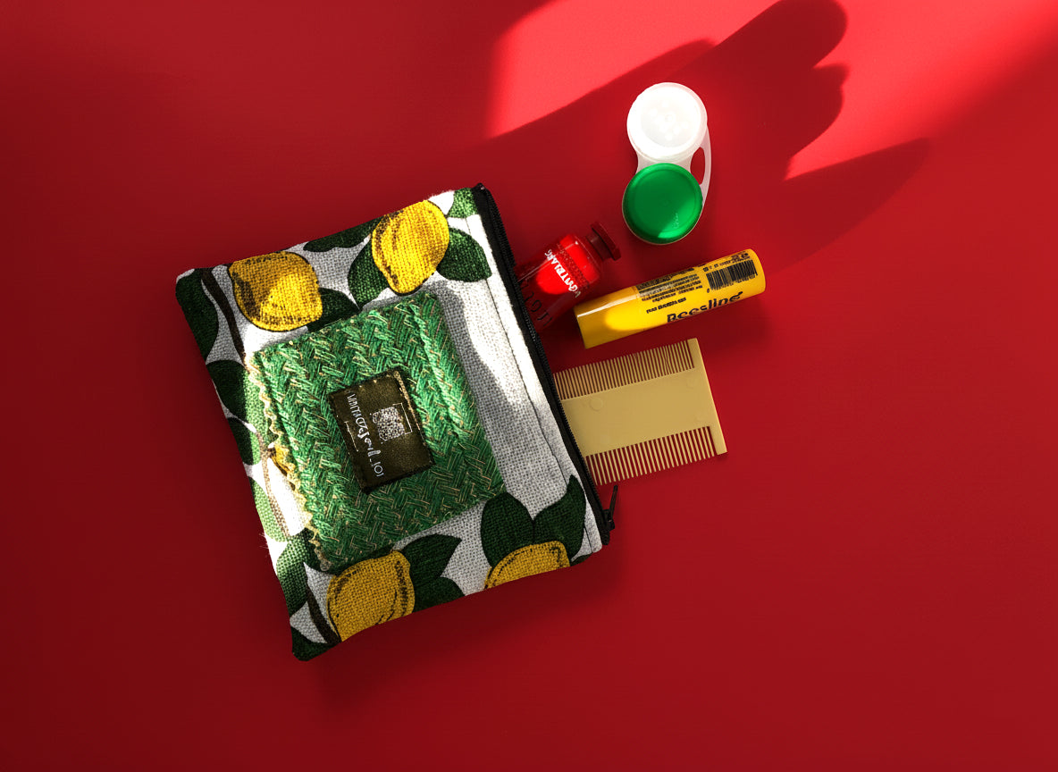 Upcycled small purse