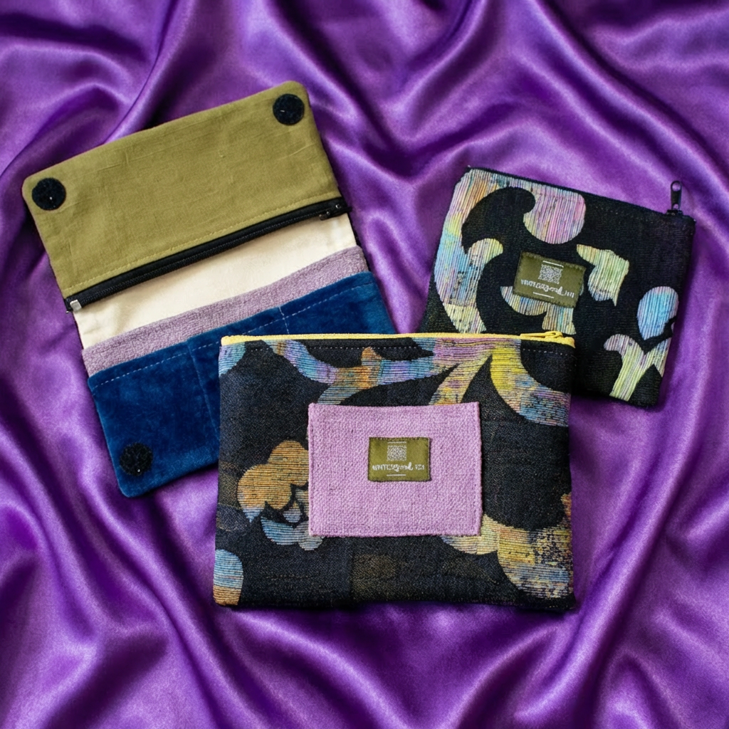 Mega+Mini Pouch & Linear Wallet Bundle