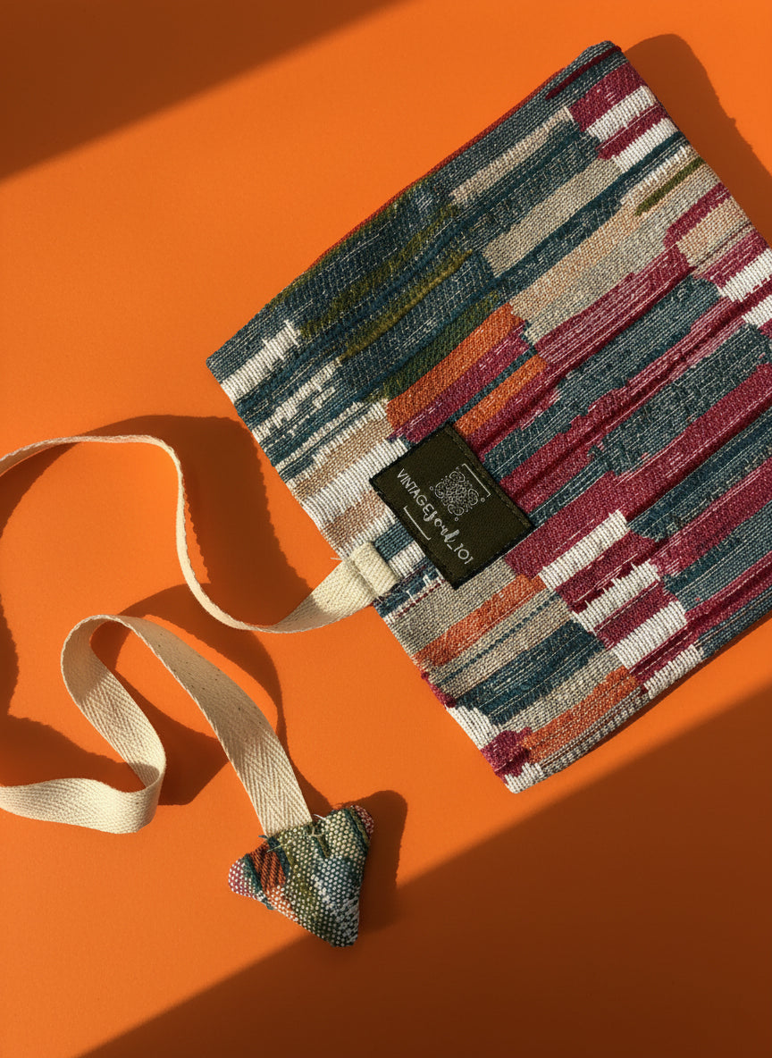 Upcycled multipurpose devil tail pouch