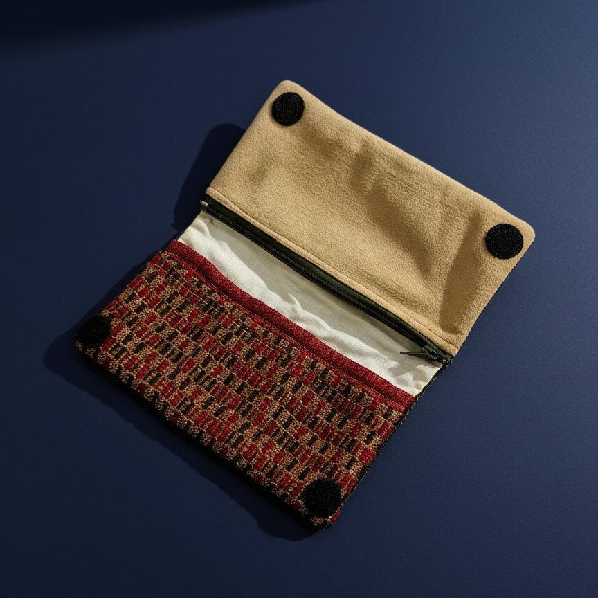 Upcycled Linear Wallet