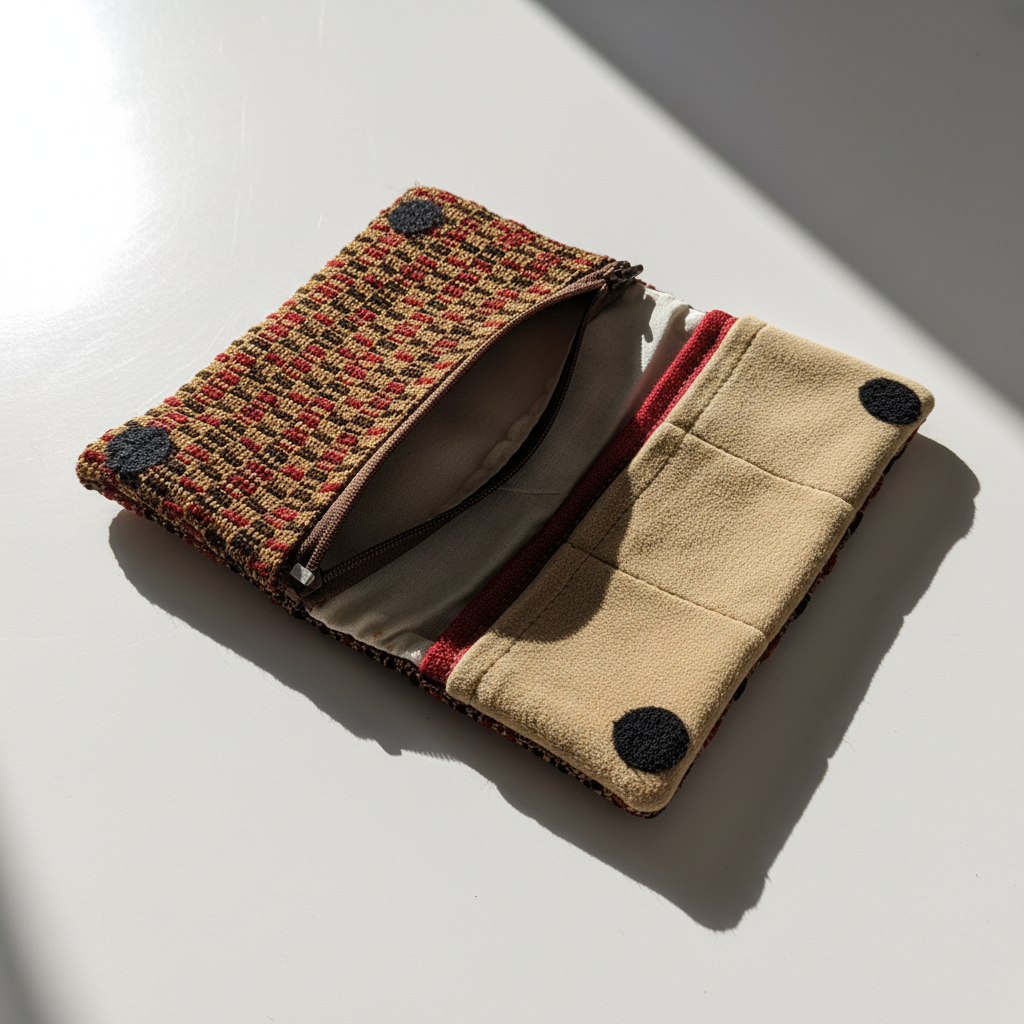 Upcycled Linear Wallet