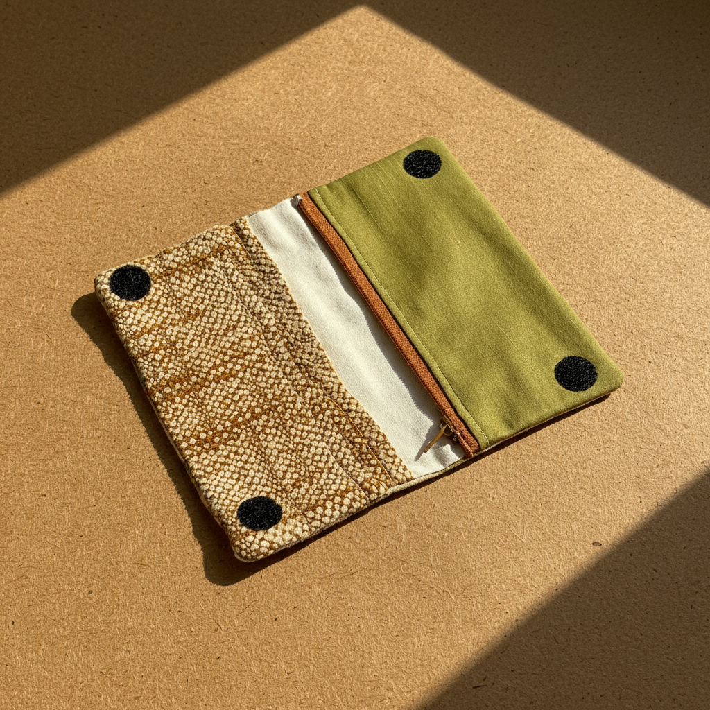 Upcycled Linear Wallet
