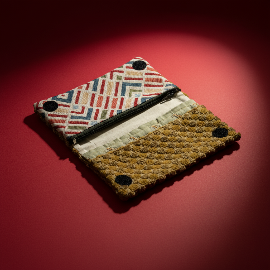 Upcycled Linear Wallet