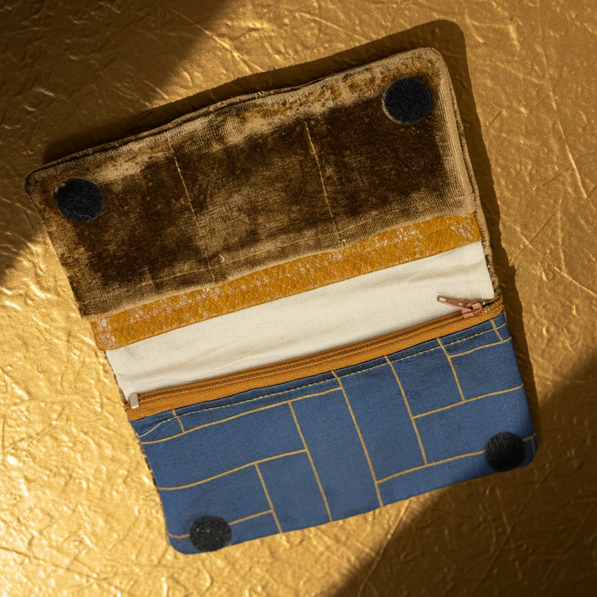 Upcycled Linear Wallet