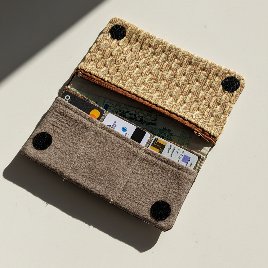 Upcycled Linear Wallet