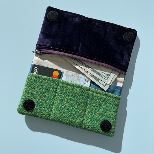 Upcycled Soft wallet