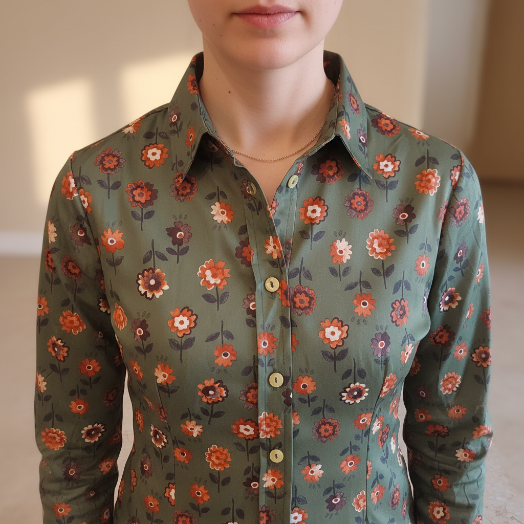 Floral 70's shirt