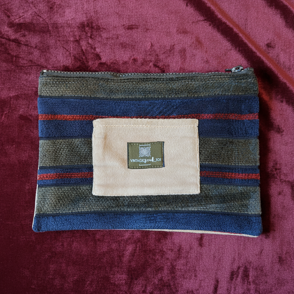 Upcycled mega-pouch