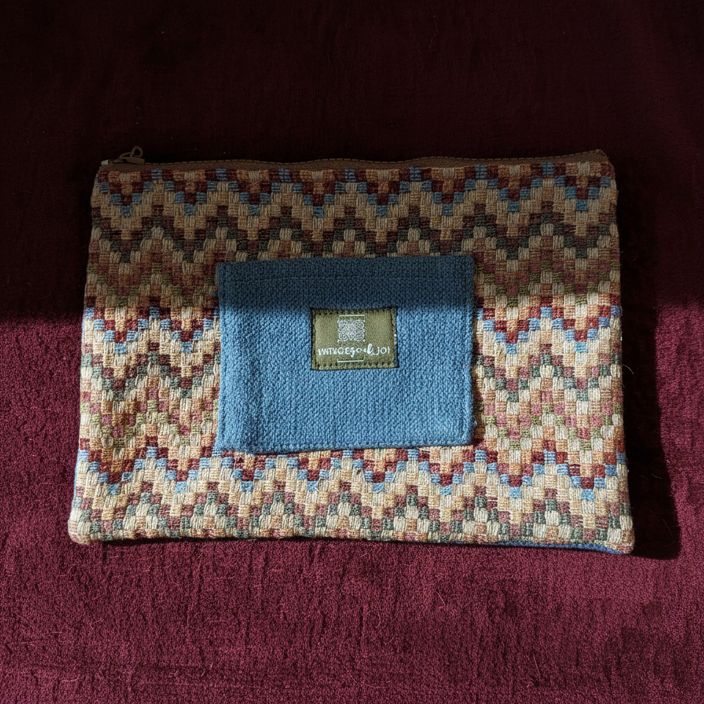 Upcycled mega-pouch