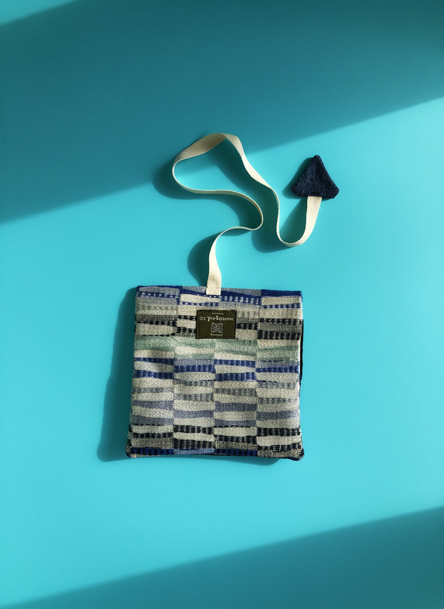 Upcycled multipurpose devil tail pouch