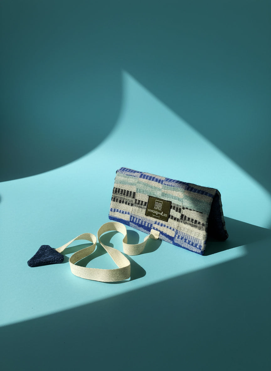 Upcycled multipurpose devil tail pouch