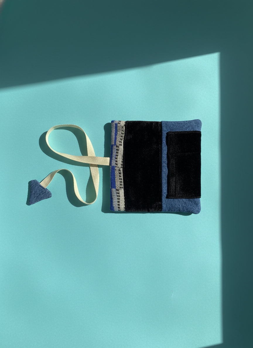 Upcycled multipurpose devil tail pouch