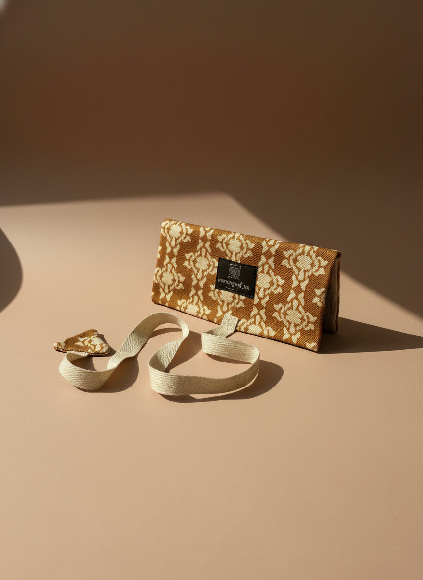 Upcycled multipurpose devil tail pouch