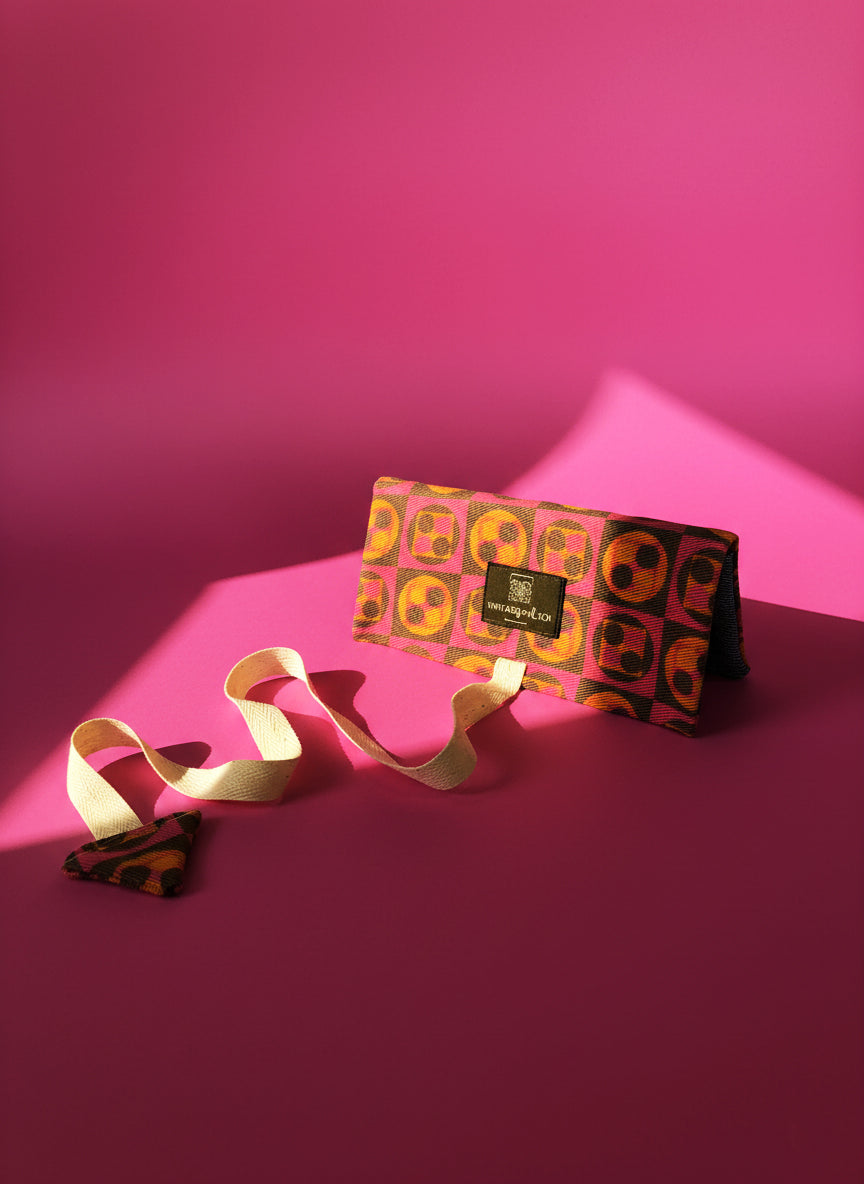 Upcycled multipurpose devil tail pouch