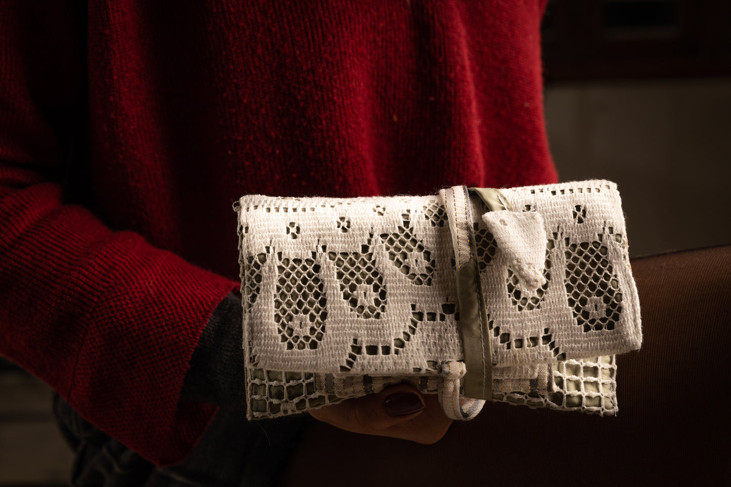 Upcycled pouch