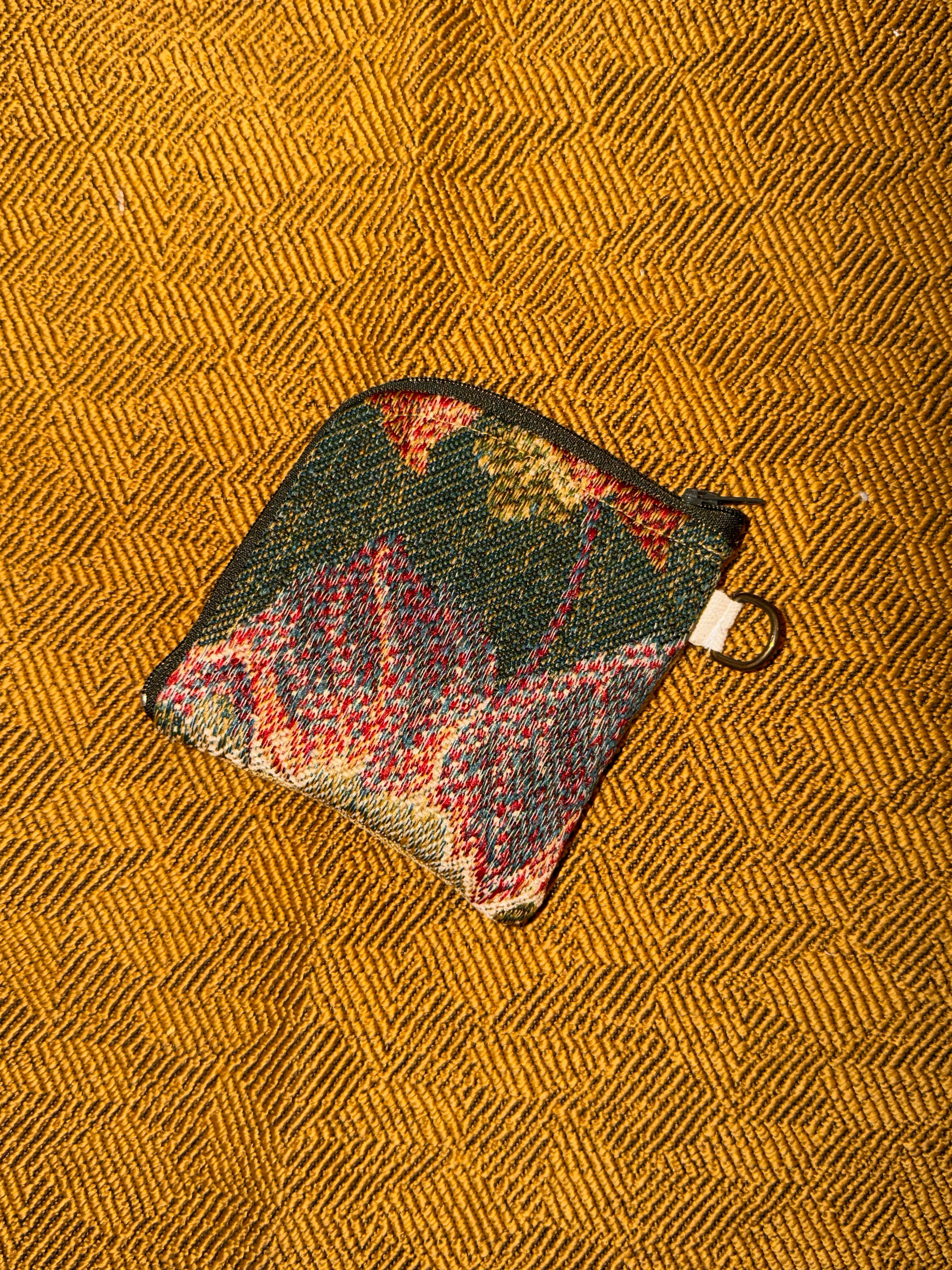 Upcycled Square Wallet