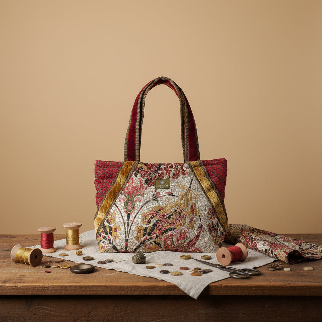 Upcycled baguette bag