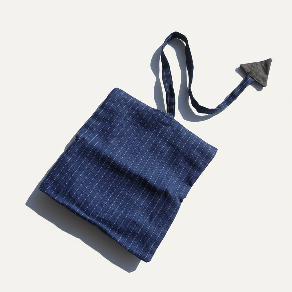 Upcycled multipurpose devil tail pouch