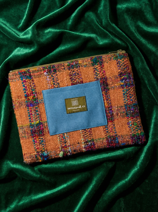 Upcycled mega-pouch