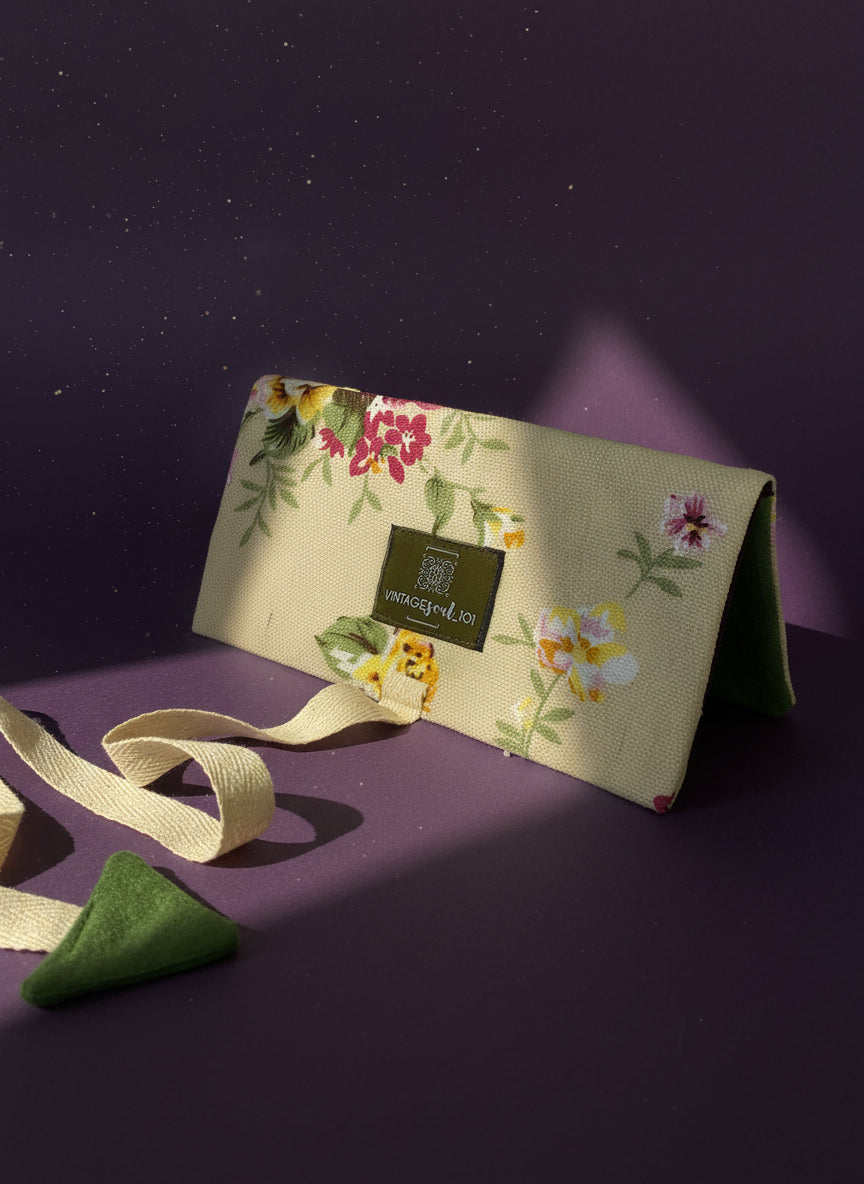 Upcycled multipurpose devil tail pouch