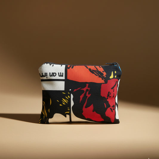 Upcycled mini-pouch
