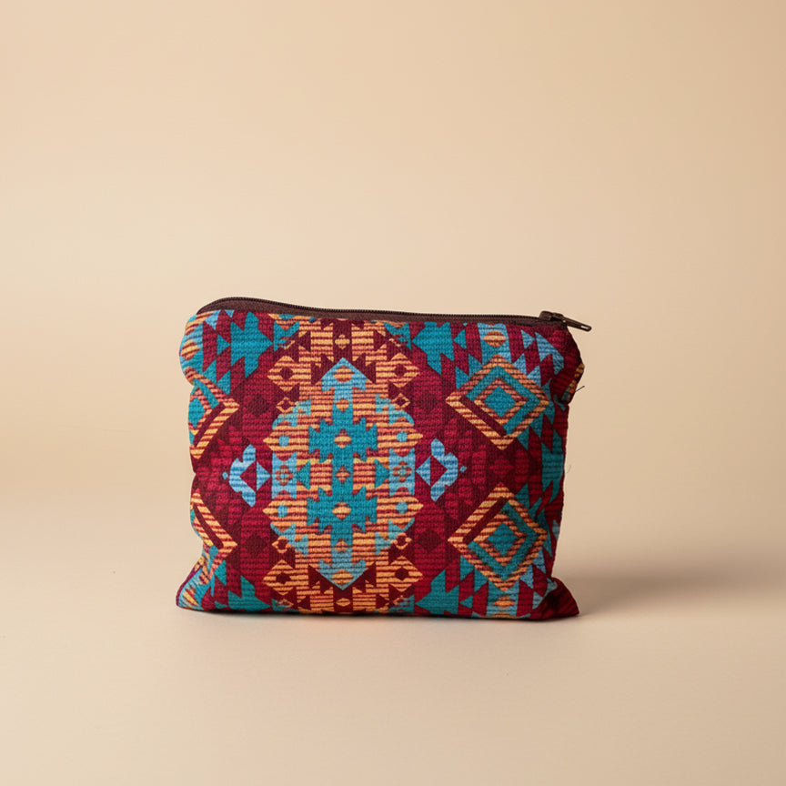 Upcycled mini-pouch