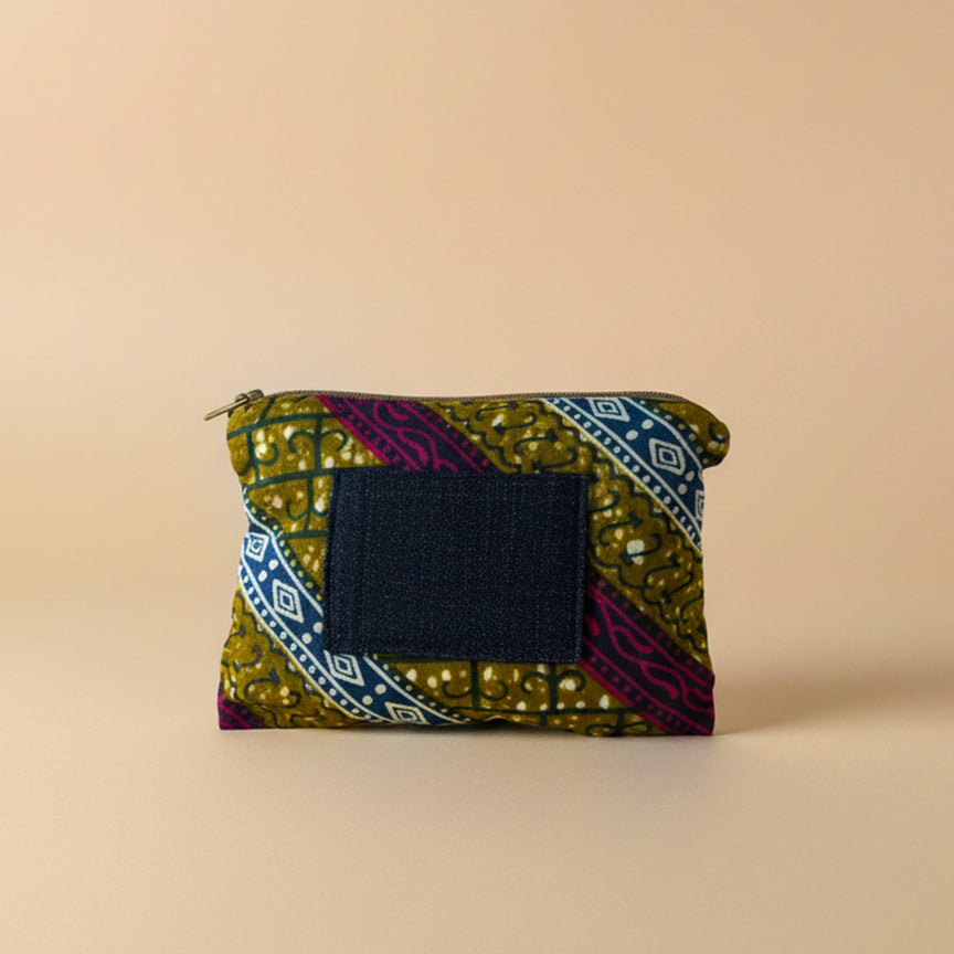 Upcycled mini-pouch