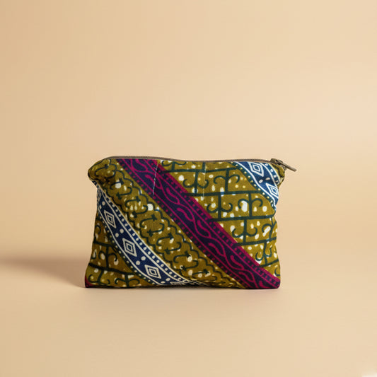 Upcycled mini-pouch