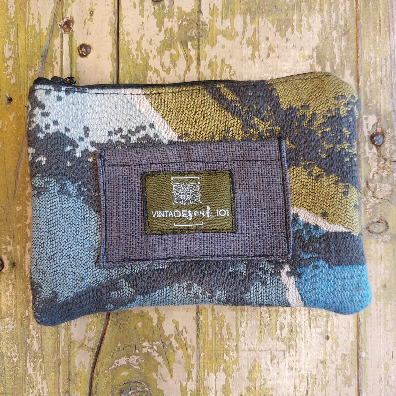 Upcycled small purse